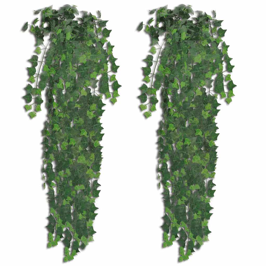 Artificial Ivy Stems Set 4 Pieces Green 90 Cm