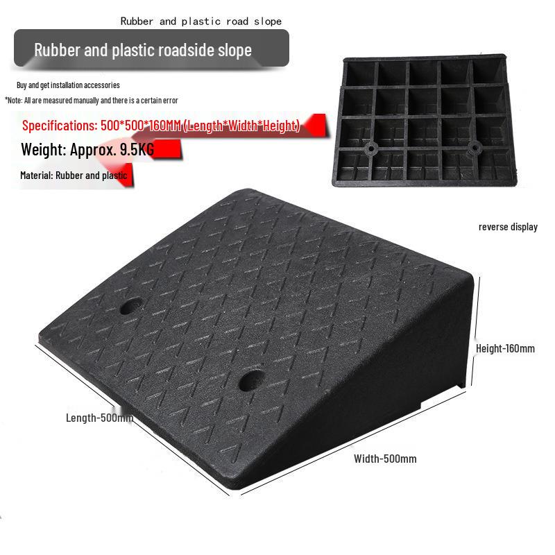 Rubber Speed Bump & Threshold Ramp for Home and Car