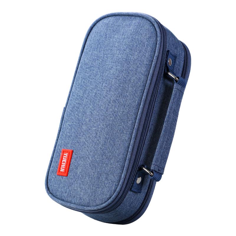 5-lagige Handtasche mit großer Kapazität für Studenten - Einfache, multifunktionale Stiftebox