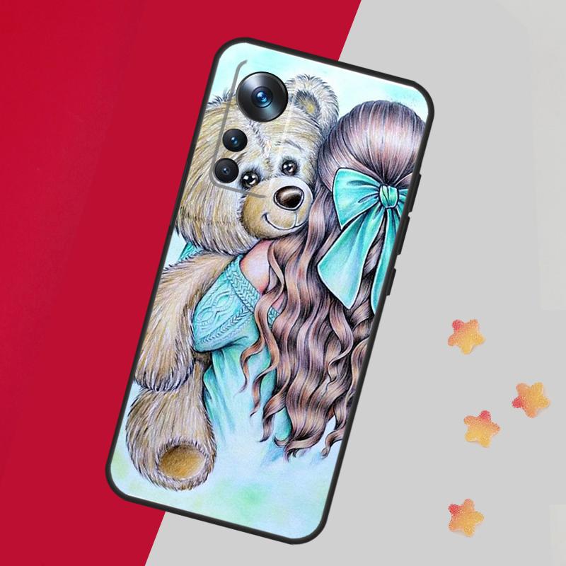 Familie Mom Girl Women Case For Xiaomi 13T Pro 12T 11T 12 14 13 Lite 12X POCO F5 X3 X5 Pro X4 F4 M5 M5s F3 Cover