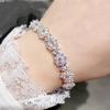 Elegant Sunflower Bracelet for Women S925 Silver Plated with Sparkling Zircon Flower Perfect Gift for Bestie