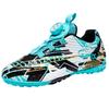 2025 New Rotating Button Children's School Football Shoes Boys Broken Nails Game Training Shoes