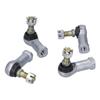 4PCS Tie Rod End Kit Rubber Metal WearResistant Replacement for TRX300 Fourtrax 300 19881996