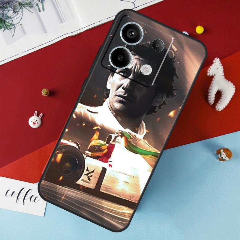 Ayrton Senna F1 Racing Case For Xiaomi Redmi 12 13C 12C 10C 9C Redmi Note 13 9 10 11 12 Pro 9S 10S 11S 12S Cover
