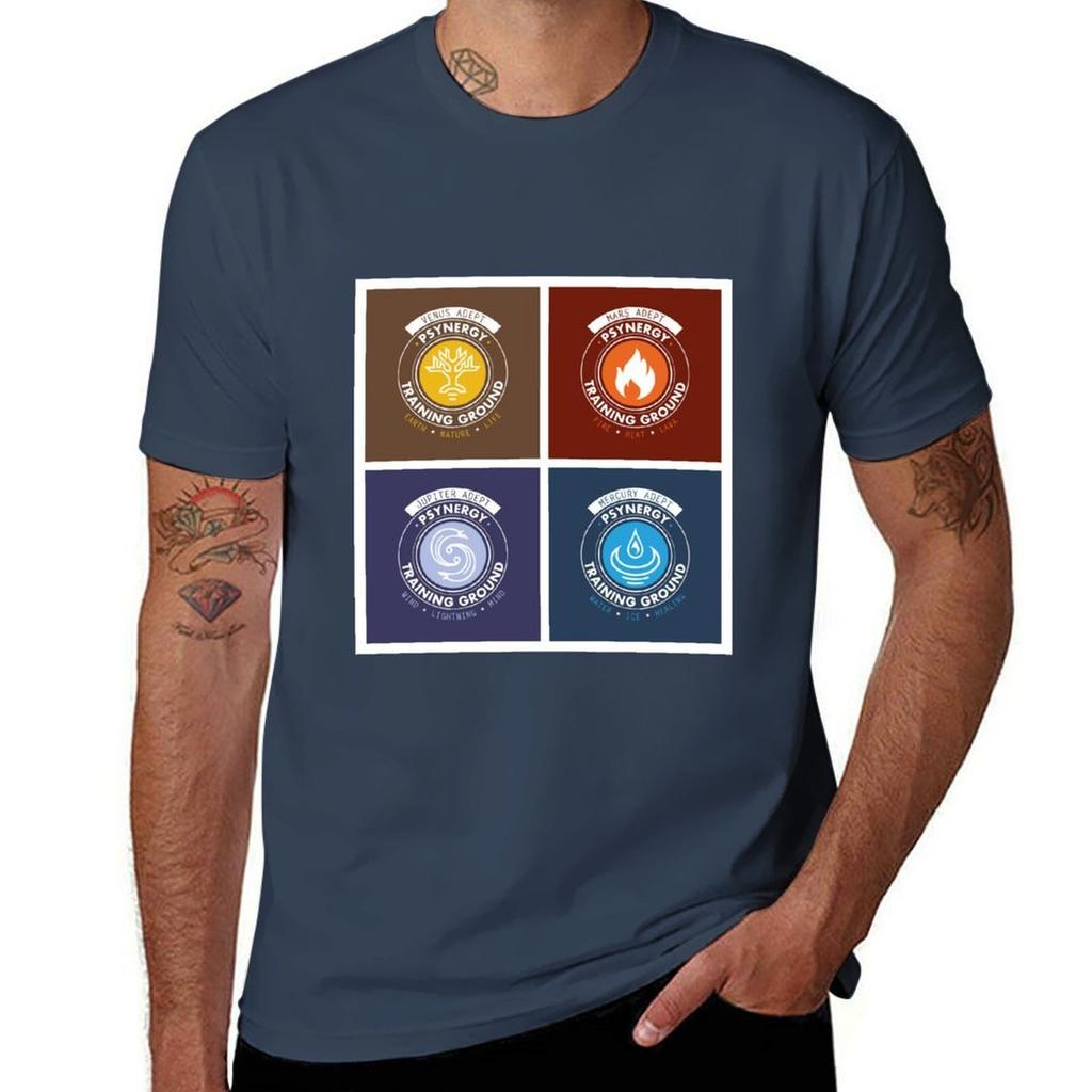 Training Ground Emblems Golden Sun Tshirt Modern Print Casual Tshirt