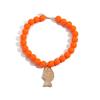 Collana Pendente Pesce Fatto a Mano con Perline Stile Vacanza Naturale Spiaggia Oceanica per Donne