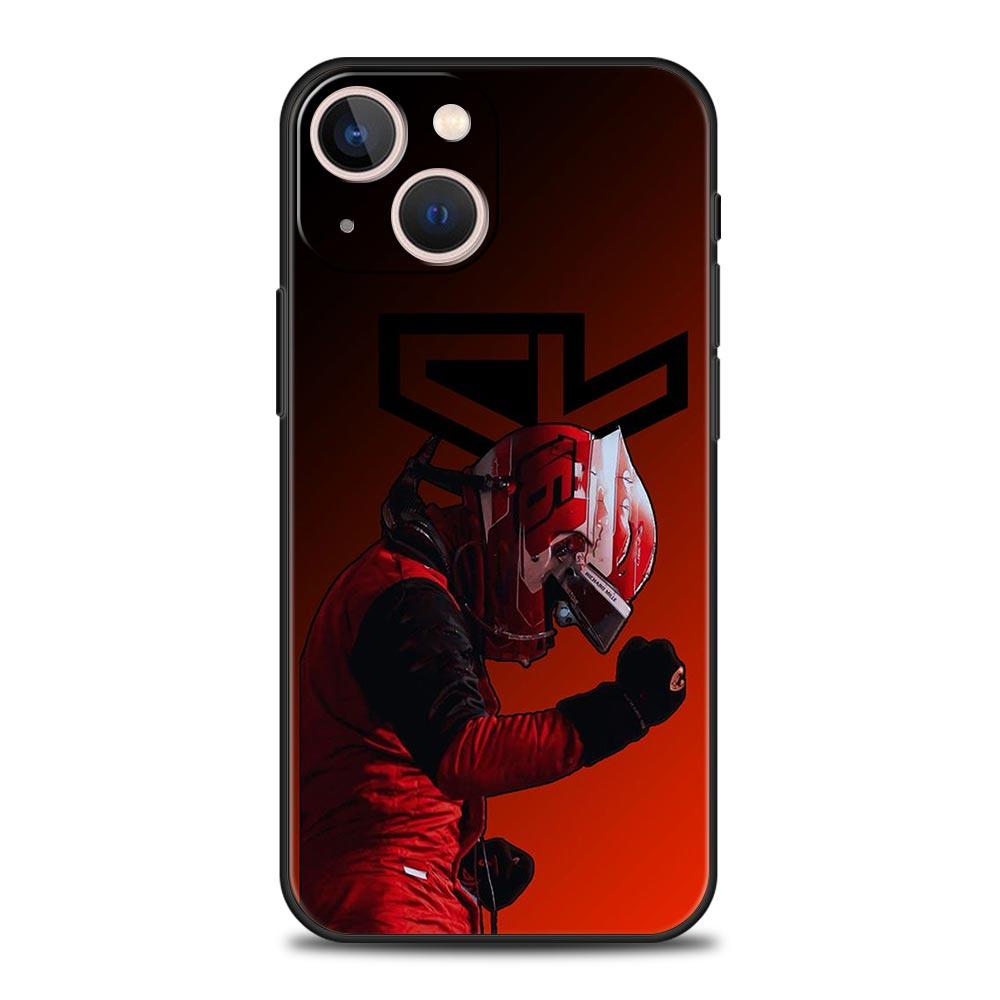 F1 Number 33 Luxury Phone Case For iPhone 13 15 14 12 Mini 11 Pro MAX XR X SE XS 7 8 Plus Silicone Black Protection Cover