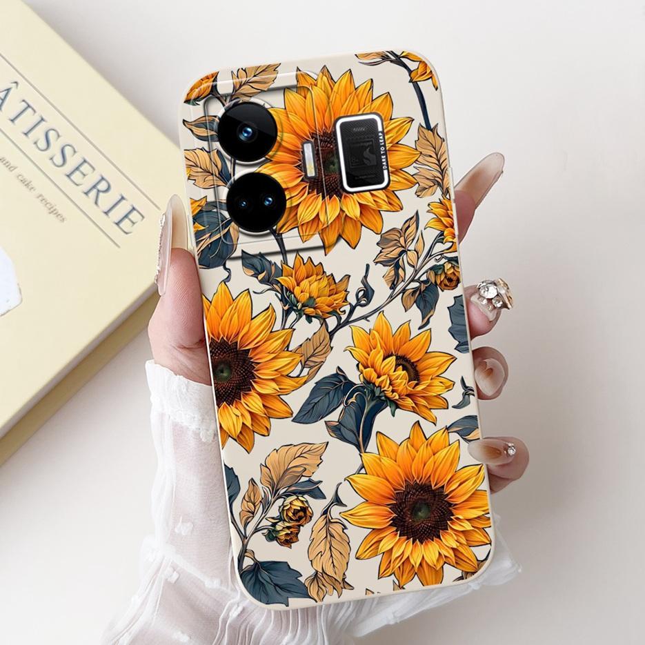 For Realme GT3 Case RMX3709 Cute Funny Cartoon Cover Soft Silicone Case For Realme GT Neo 5 Neo5 240W RealmeGT3 Back Cover Coque