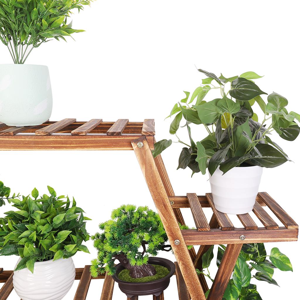 Solid Wood Plant Stand Multifunctional Flower Pot Holder