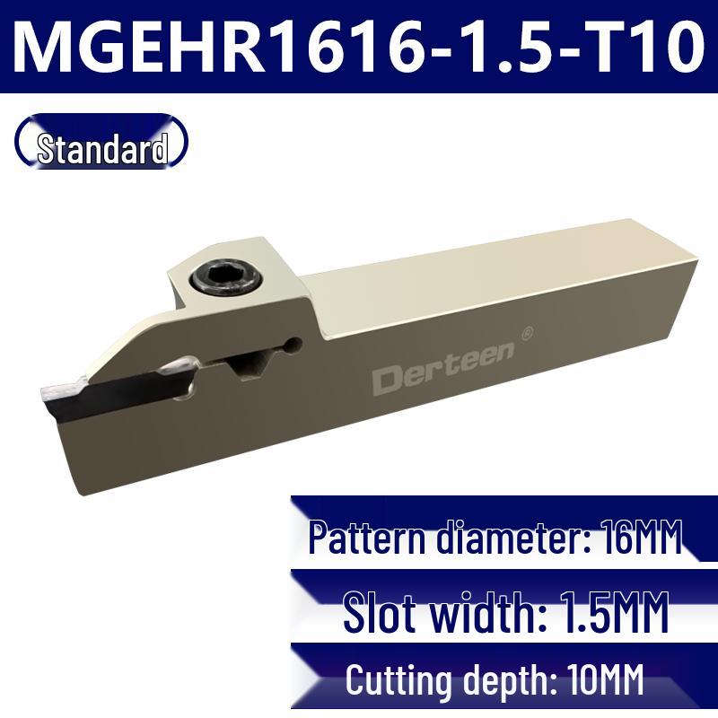 Portautensile per scanalatura tornio MGEHR2020-3-4: Taglio CNC ed Estensione per Scanalatura del Diametro Esterno