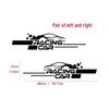 Creative C43 Racing Sticker Set: Personalize, Cover Scratches