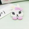 Acrylic Board Brooch Cute Rabbit Corsage Acetic Acid Board Creative Animal Pin