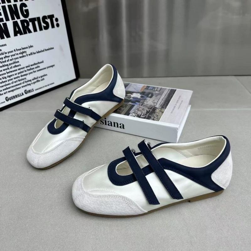 Fashion Marie Janes Flat Sandals Women Ballet Shoes Casual Sneakers Summer 2025 Trend Shallow Loafers Comfort Soft Sole Zapatos Mujer