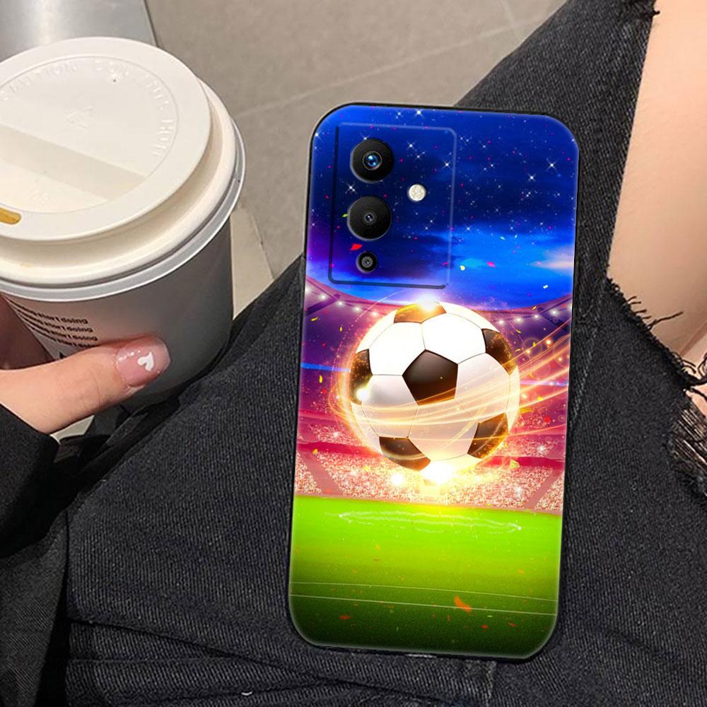 Fußball Fußball Ball Handyhülle Für Infinix TECNO POP SPARK SMART 6 7 8 9 CAMON 40 30 30S 15 16 17 20 20C Pro Hülle Abdeckung Schale