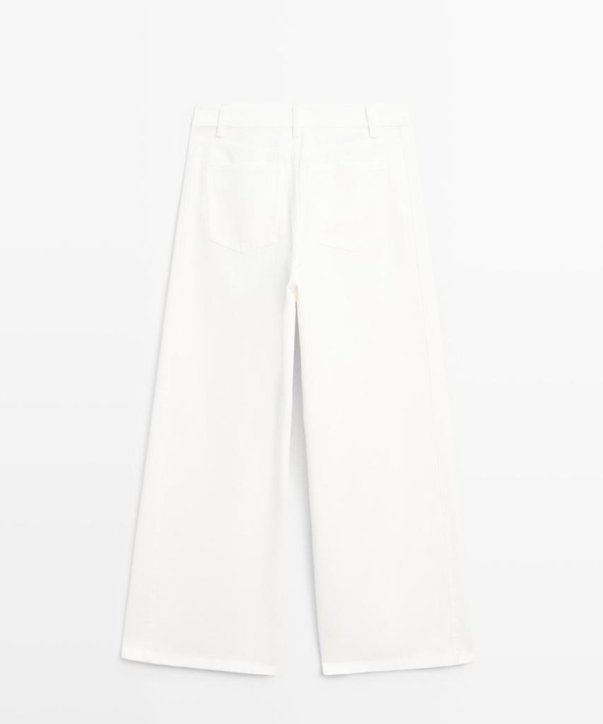 Masimodutti Fluid Wide Leg Jeans