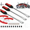 Bicycles Tire Lever Tyre Spoon Iron Changing Tool, Motorcycle Tire Levers Rim Protector Tire Changing Tool