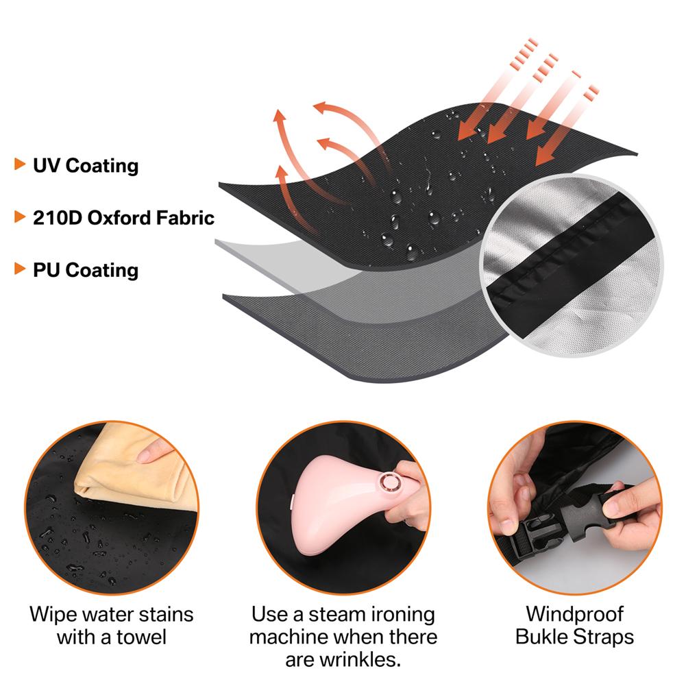 Venkovní zahradní kryt na lehátko Kryt na lehátko na opalování Patio Venkovní lehátko Polohovací ochranný kryt Nábytek Vodotěsný kryt