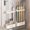 Magnetic Umbrella Holder Heavy Duty No Punching Home Office Entry Hallway Wall Mount Folding Long Umbrella Organizer Hanger Rack