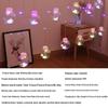 Enpufike LED Solar Remote Control Wish Ball Curtain Lights