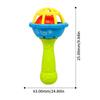 Soft Rubber Teething Rattle & Grasping Ball for Babies 0-12 Months