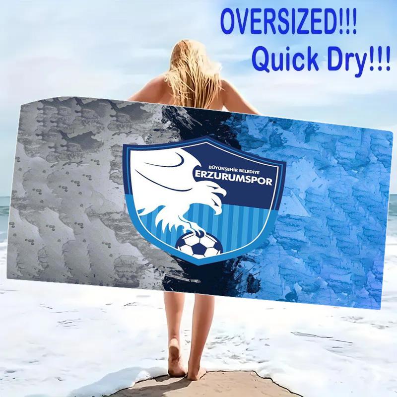 B.B Print Beach Towel, Large Soft Quick Dry Towel for Beach Camping Swimming