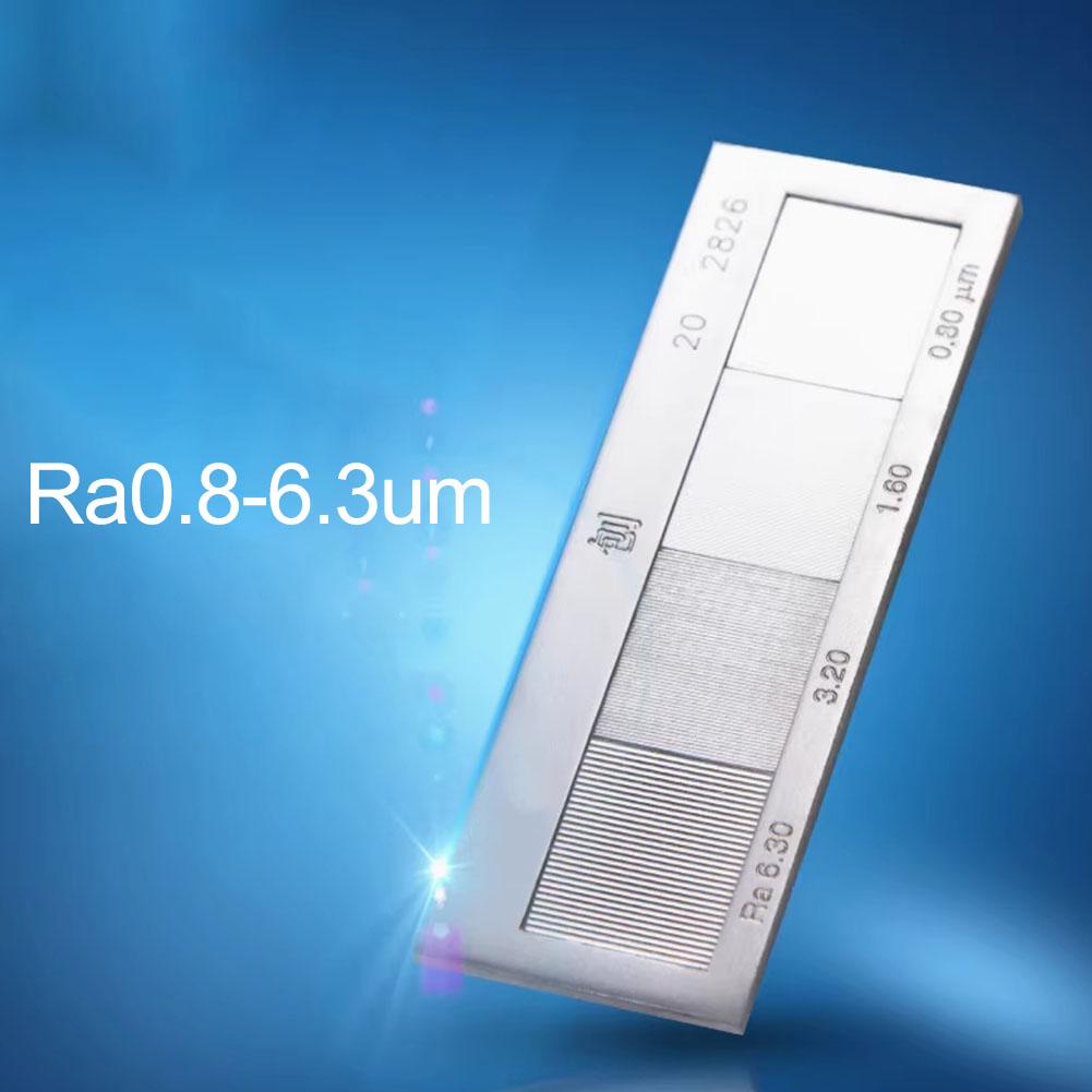 1PC Roughness Comparison Sample Ra0.8-6.3um Industrial Sampling Tool For Spraying, Electroplating Rust-free Accessories