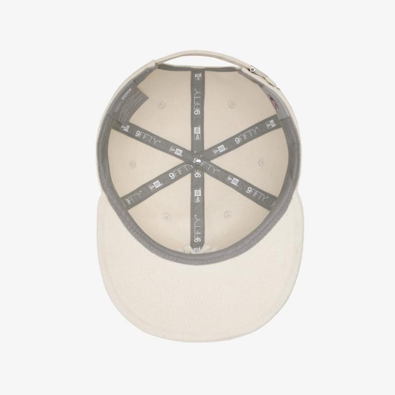 New Era Denim Basic Retro Crown Strapback Ivory 15131623