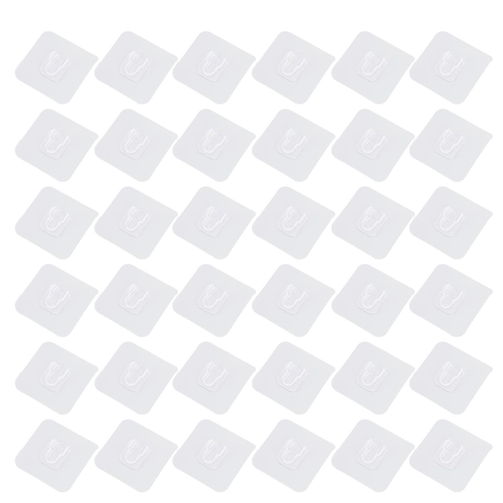 

18 пар двусторонних клейких настенных крючков без сверления самоклеящиеся крючки для подвешивания и