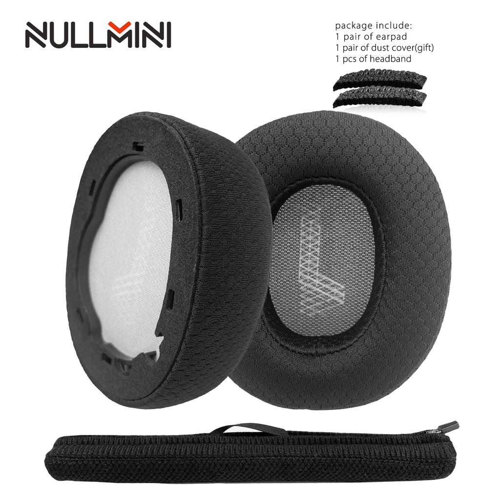 Náhradní náušníky NullMini pro JBL LIVE 650BT, 660NC, DUET NC, E65BTNC Náhlavní souprava Sluchátka Polštář do uší Sluchátka Proteinová kůže