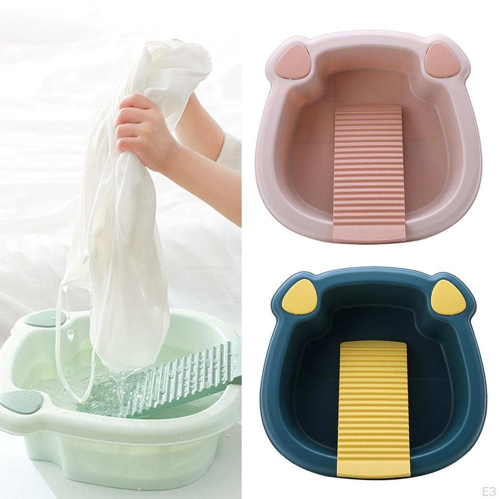 Washing Clothes Wash , Non ,Compact with Integrated ,Lightweight Basin, for