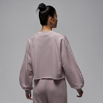 Jordan Flight Fleece Women's Mod-Crop Crew-Neck Sweatshirt