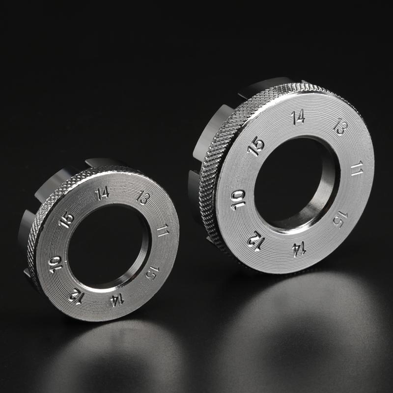 Bike Spoke Nipple Wrench Portable Hand Bicycle Wheel Rim Adjuster Spanner 8 Way Durable MTB Repair Tool Cycling Accessories