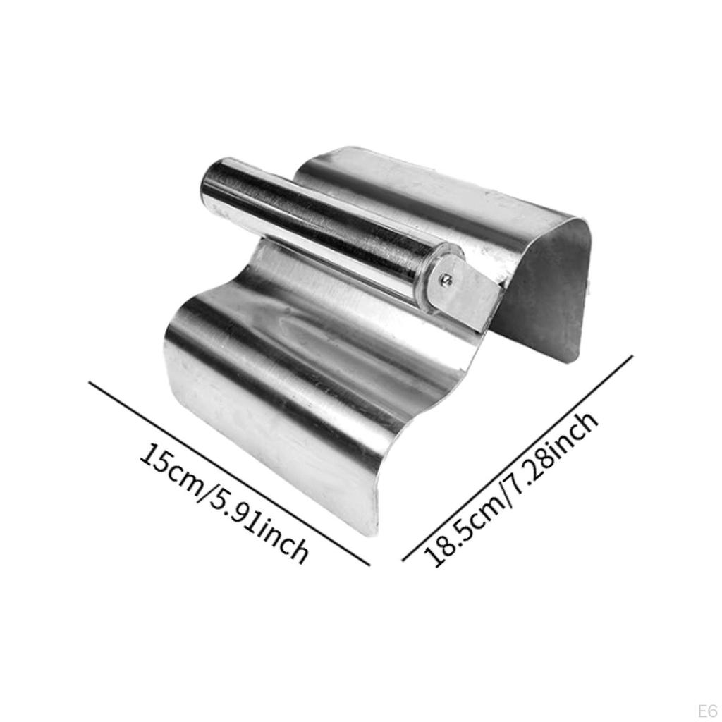 Cement Margin Tool for Landscape Curbing And Plastering