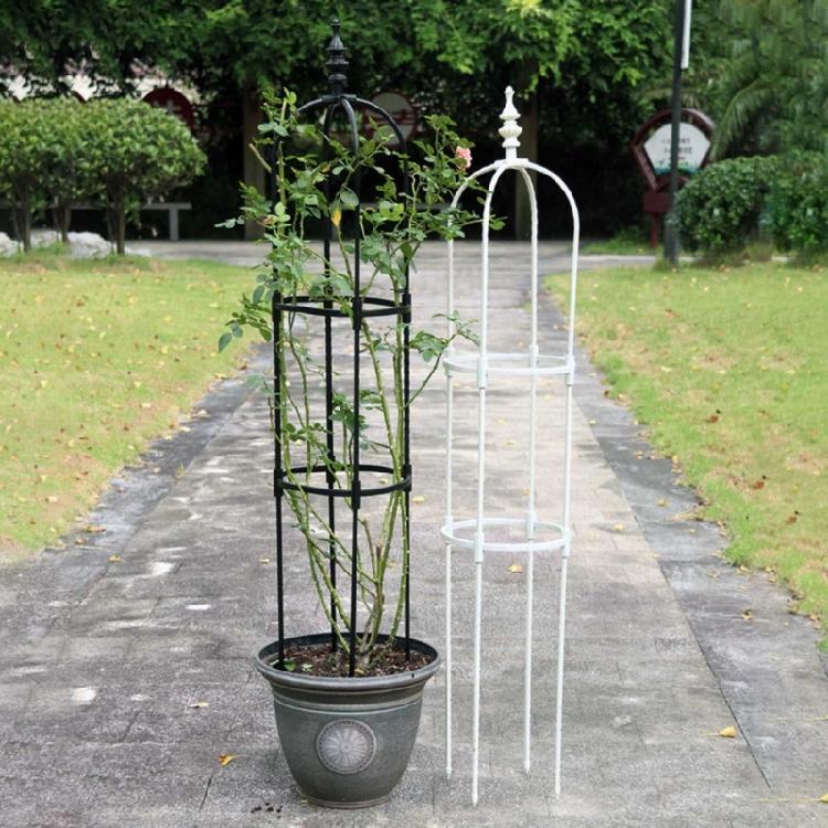 Rust-resistant Garden Stainless Steel Trellis U-Shaped Rings Garden Plant Stake