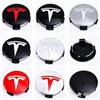 4 Stück/Set 56MM GR Sport Emblem Radnabendeckel Abdeckung für Autoreifenfelgen Radkappen Für Tesla Model 3 Y X S