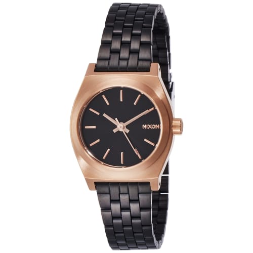 Nixon Small Time Teller: Black/Rose/Black NA3992481-00 [Official Import]