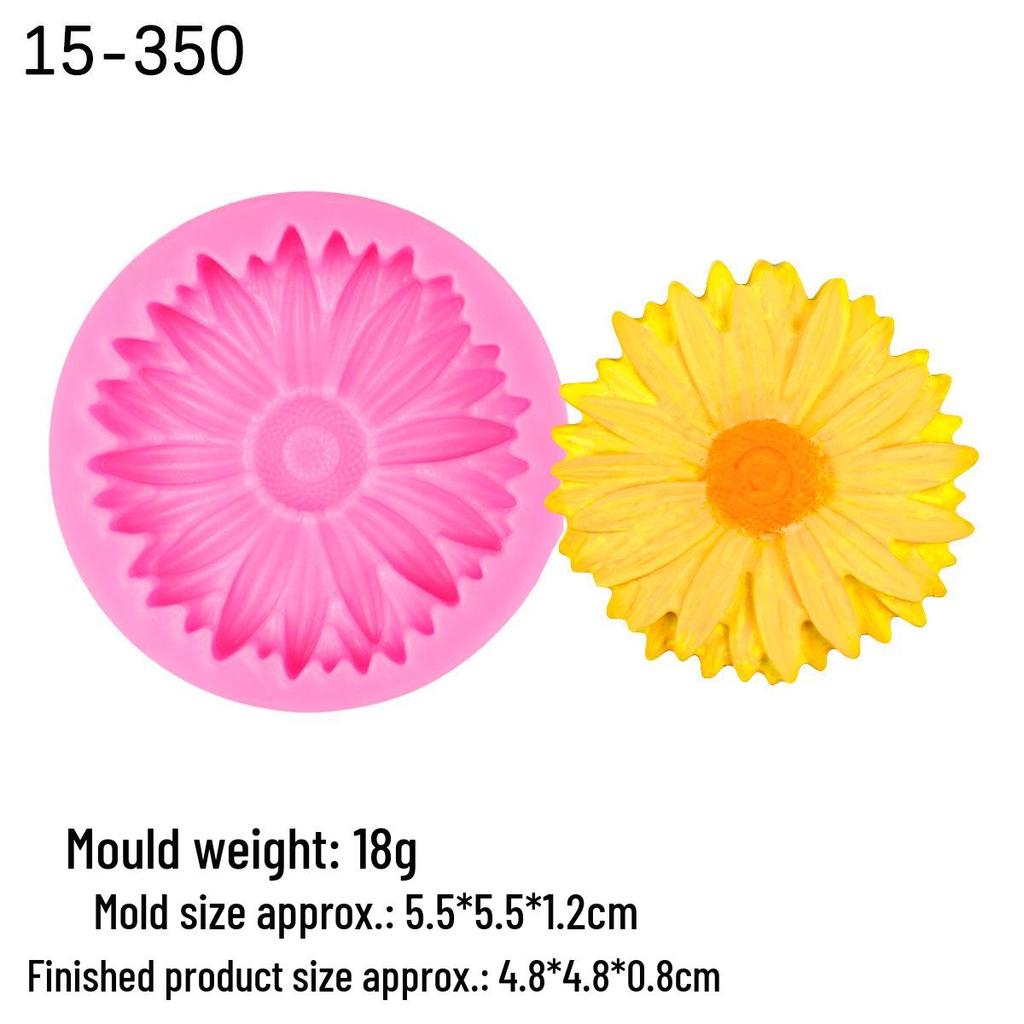 DIY Flower Decoration Silicone Mold for Cake & Clay Craft