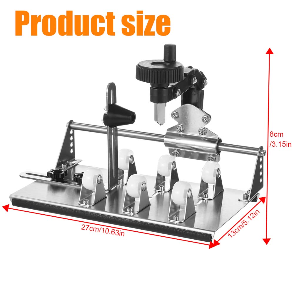 New Glass Bottle Cutter - Professional DIY Glass Cutting Tool for Square, Round Bottles and Bottlenecks with Accessories