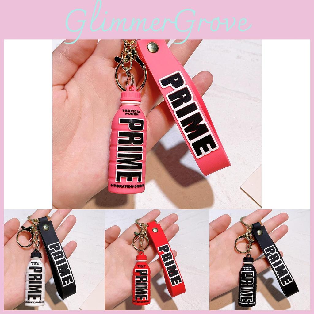 Creative Prime Energy Drink Bottle Keychain Silicone Cartoon Design For All Occasions