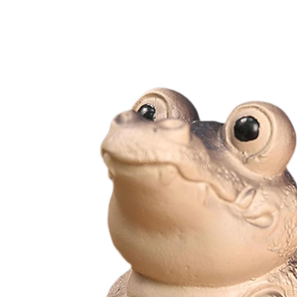 Tier Figurine Tee Haustier Statue Handgemachte Handwerk Schreibtisch Ornament Mini Zeremonie