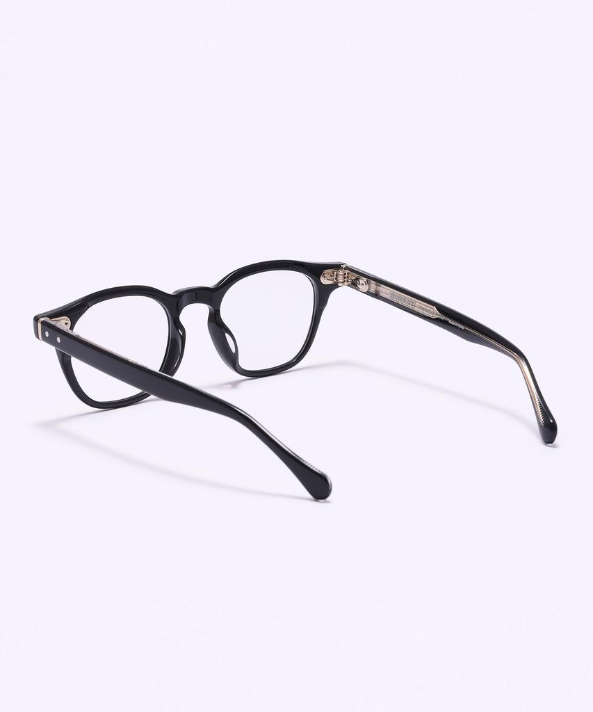 Alloaiweeo [Frame Black] Fbg7404 0920G Black Acetate Eyeglass Frame Blue Light Lens Selection