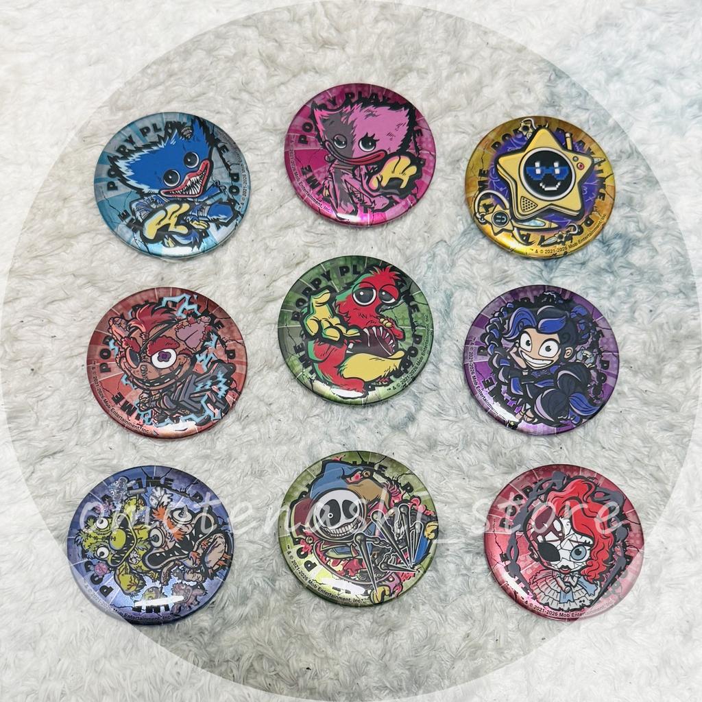 Poppy Playtime Collaboration Cafe E-DINER Button Badge Complete Set 9 2026