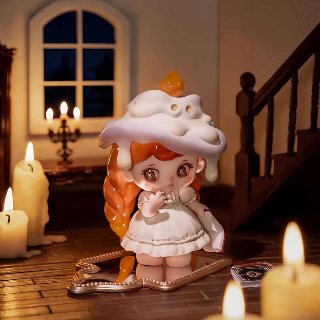 Genuine Tarti Ghost In Hotel Series  Cute Spooky Anime Figurine Desktop Ornament Collectible Plaything  Present