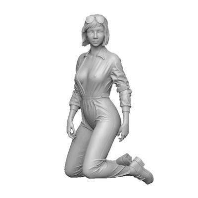 Sol Model 1/35 Mechanic Girl Dyna (3D Print) Resin Kit C729