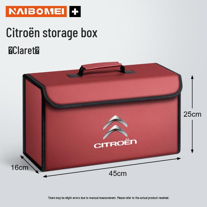 Citroen C3 Picasso C4 & C5 Aircross C6 Car Trunk Storage Box Organizer