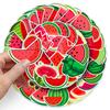 50 Watermelon Graffiti Stickers Personalized Cartoon Fruit Children's DIY Mobile Phone Case Water Cup Suitcase Stickers Waterproof