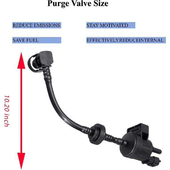 Vapor Canister Purge Valve 55573017 EVAP Purge Valve Solenoid P0496 For 2012- Buick Encore Chevy Cruze Sonic Trax 1.4L L4 Vapor Canister Purge