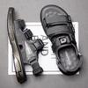 Sandals men's 2024 summer new trendy versatile casual outdoor driving soft-soled non-slip beach shoes