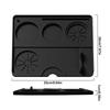 Coffee Tamper Mat Silicone Portafilter Mat for Espresso Machine Acceessories Waterproof Heat Resistant Easy to Clean Nonslip