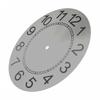 9.5 Inch Clock Face Aluminium Clock Dial Arabic Numeral Clock Dial